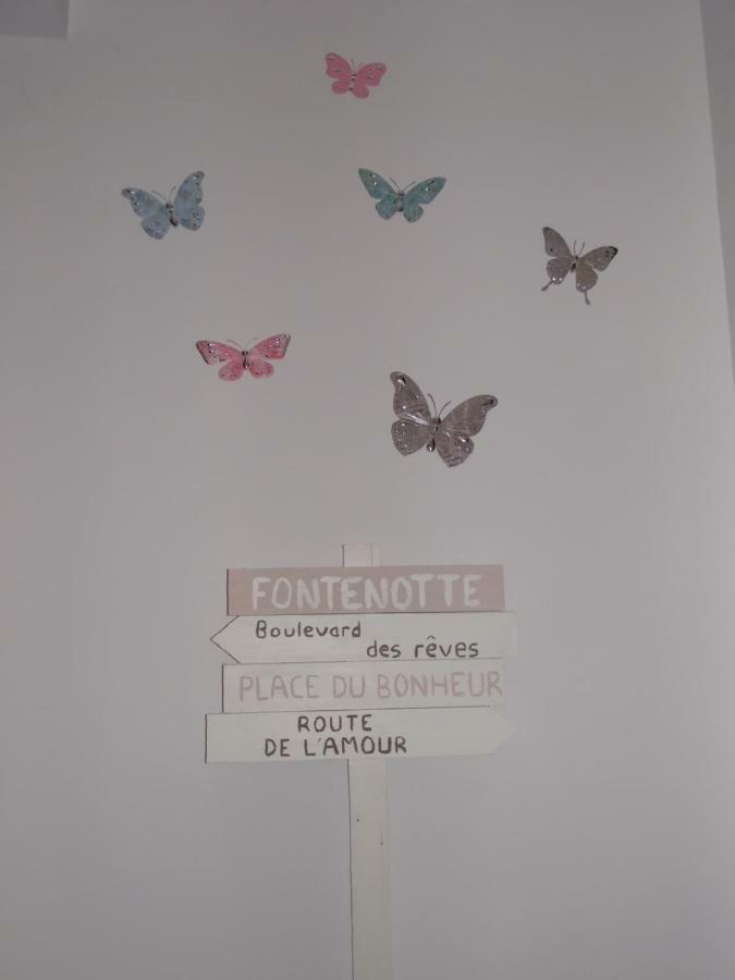Вилла Chez La Blanche Fontenotte Экстерьер фото